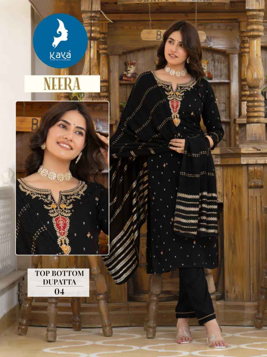 Kaya Neera Rayon Kurti Combo 6 pcs Catalogue