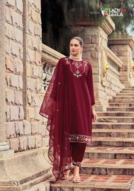 Lady Leela Afsana Viscouse Silk Kurti Combo 6 pcs Catalogue