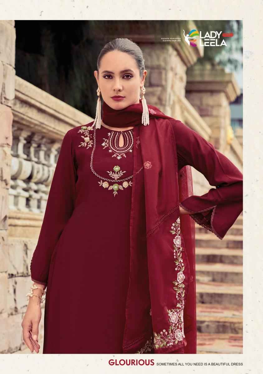 Lady Leela Afsana Viscouse Silk Kurti Combo 6 pcs Catalogue