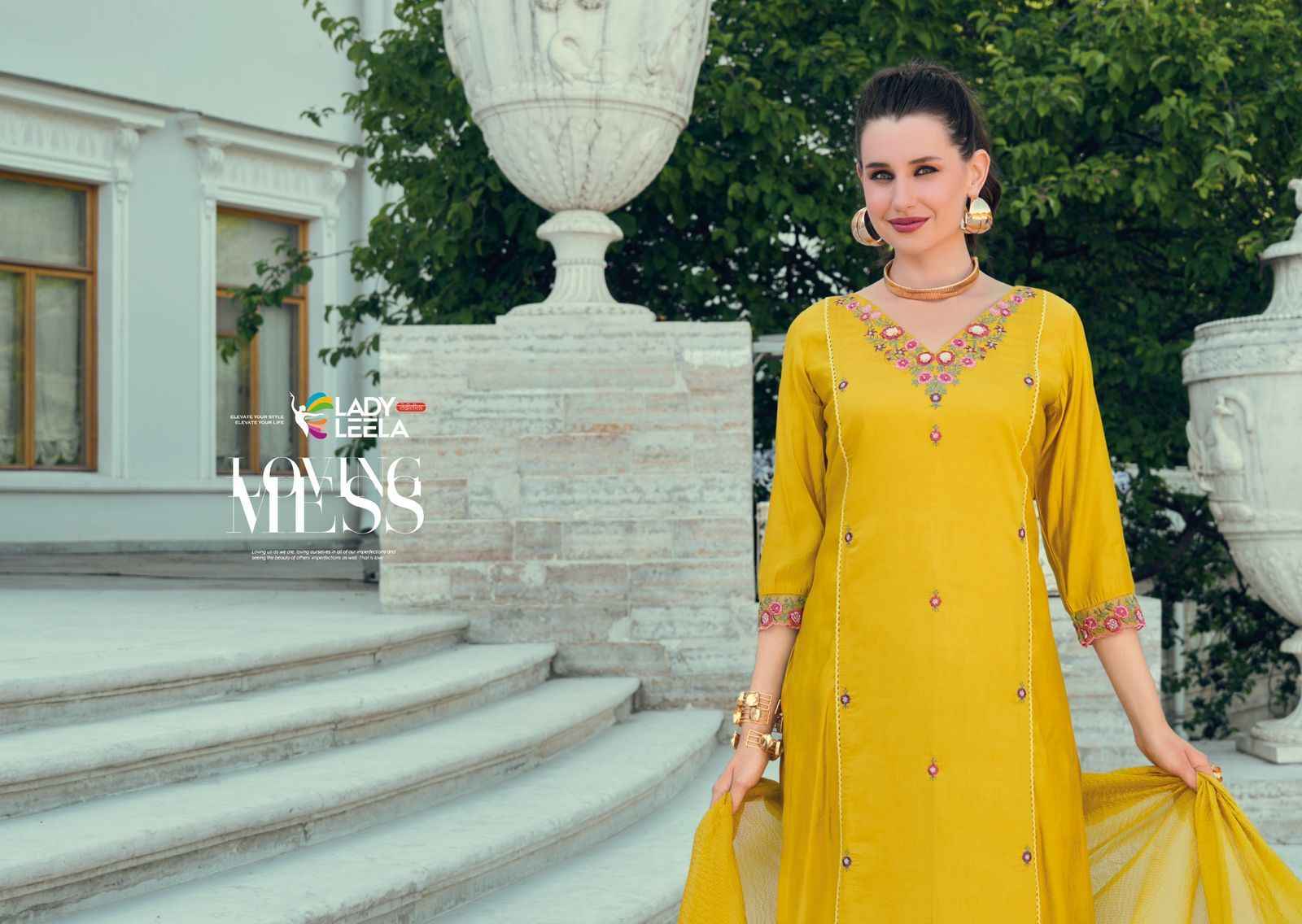 Lady Leela Iqra Viscose Silk Kurti Combo 6 pcs Catalogue