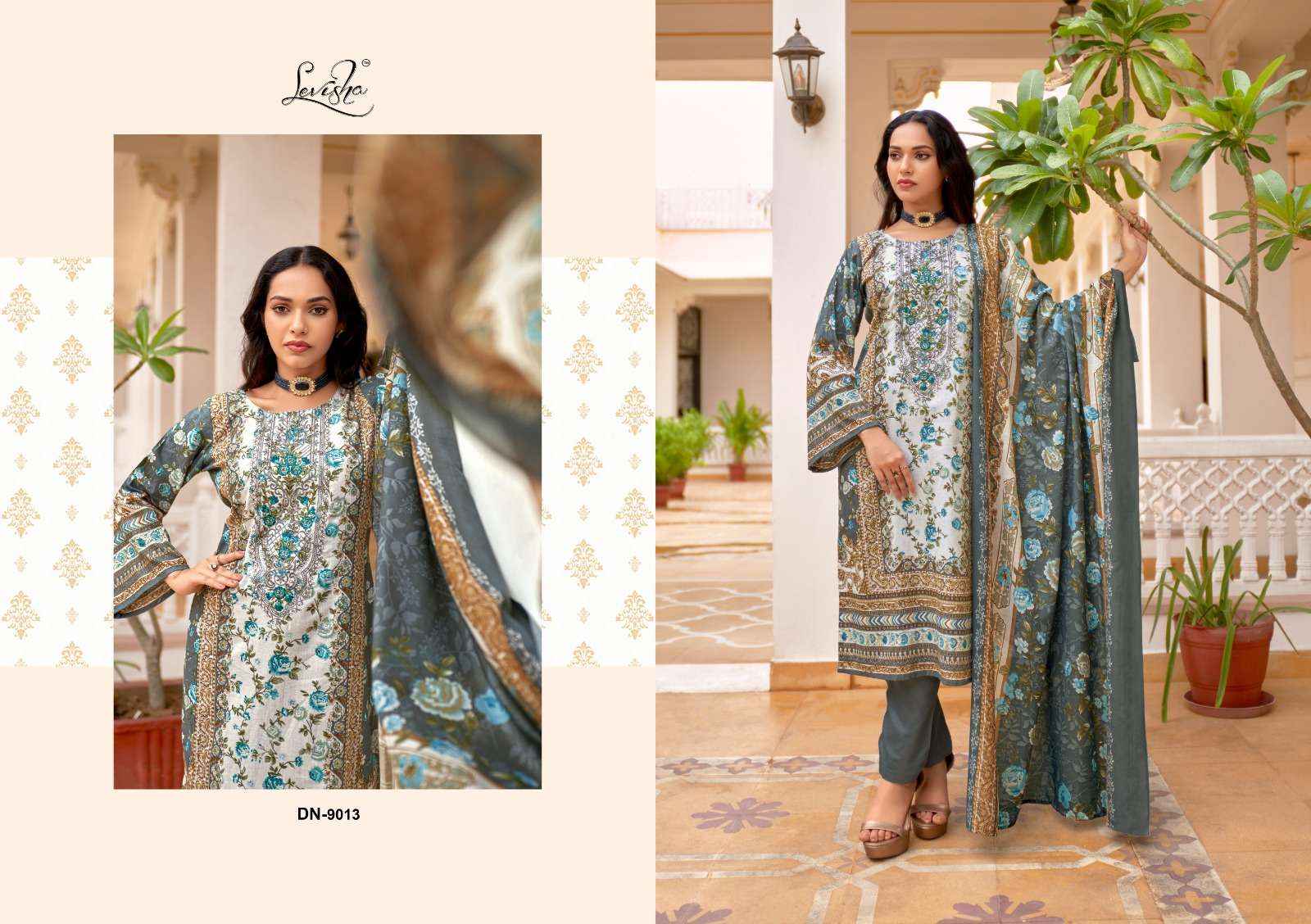 Levisha Naira Nx Vol-9 Cotton Dress Material 8 pcs Catalogue