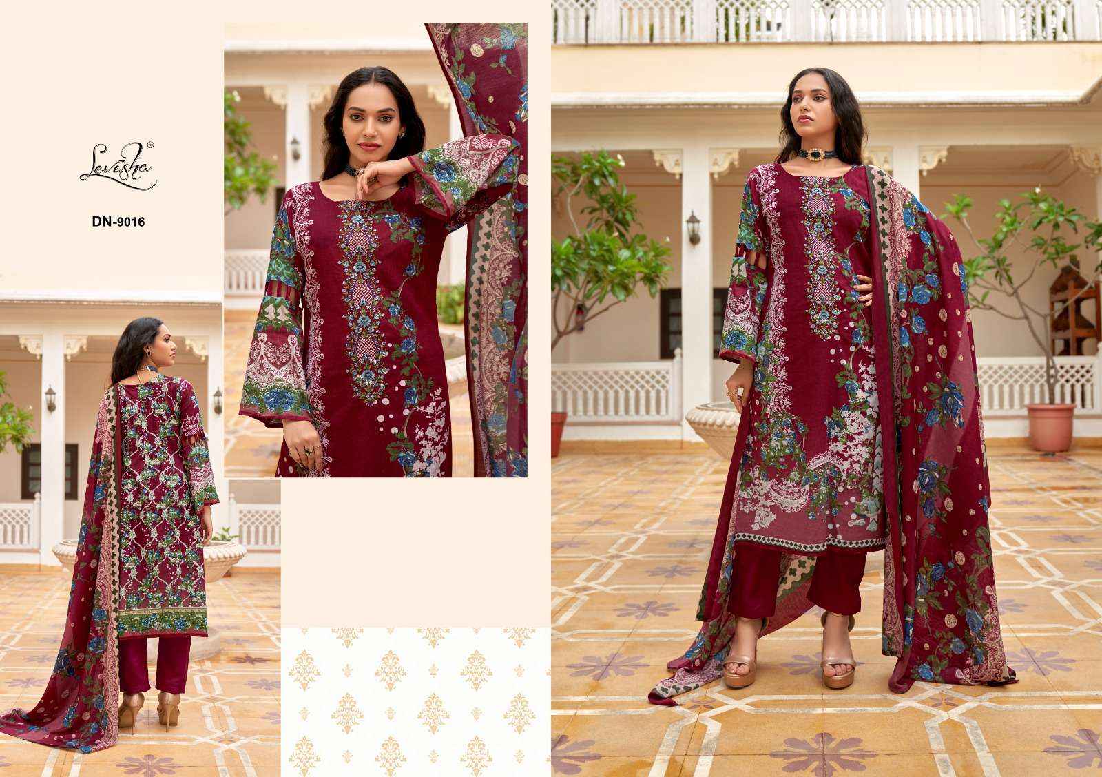 Levisha Naira Nx Vol-9 Cotton Dress Material 8 pcs Catalogue