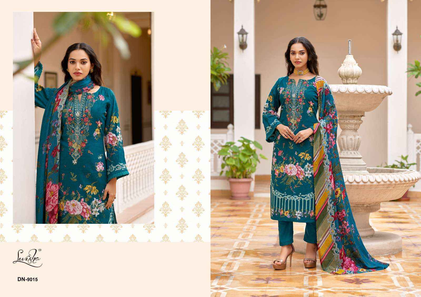 Levisha Naira Nx Vol-9 Cotton Dress Material 8 pcs Catalogue