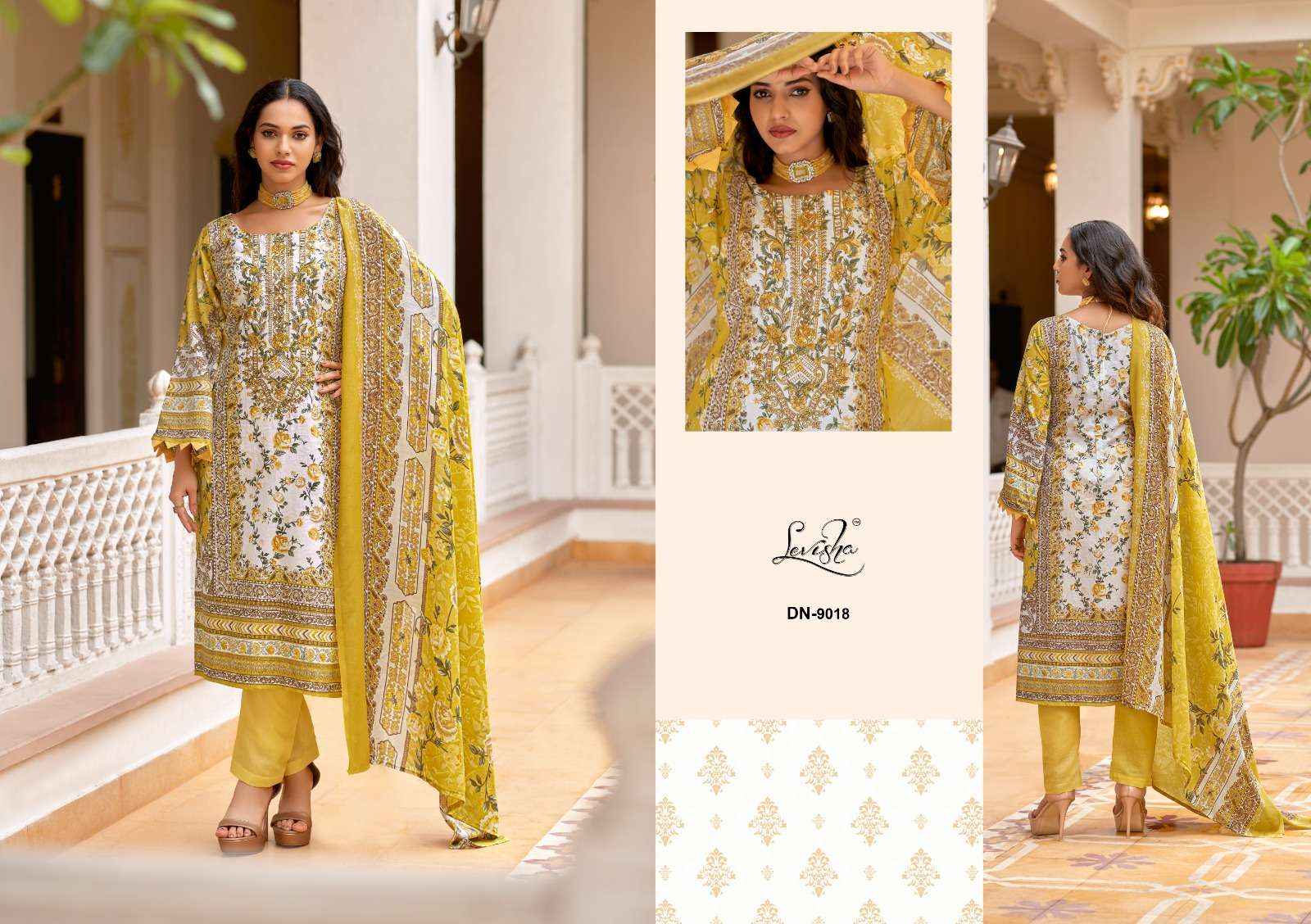 Levisha Naira Nx Vol-9 Cotton Dress Material 8 pcs Catalogue