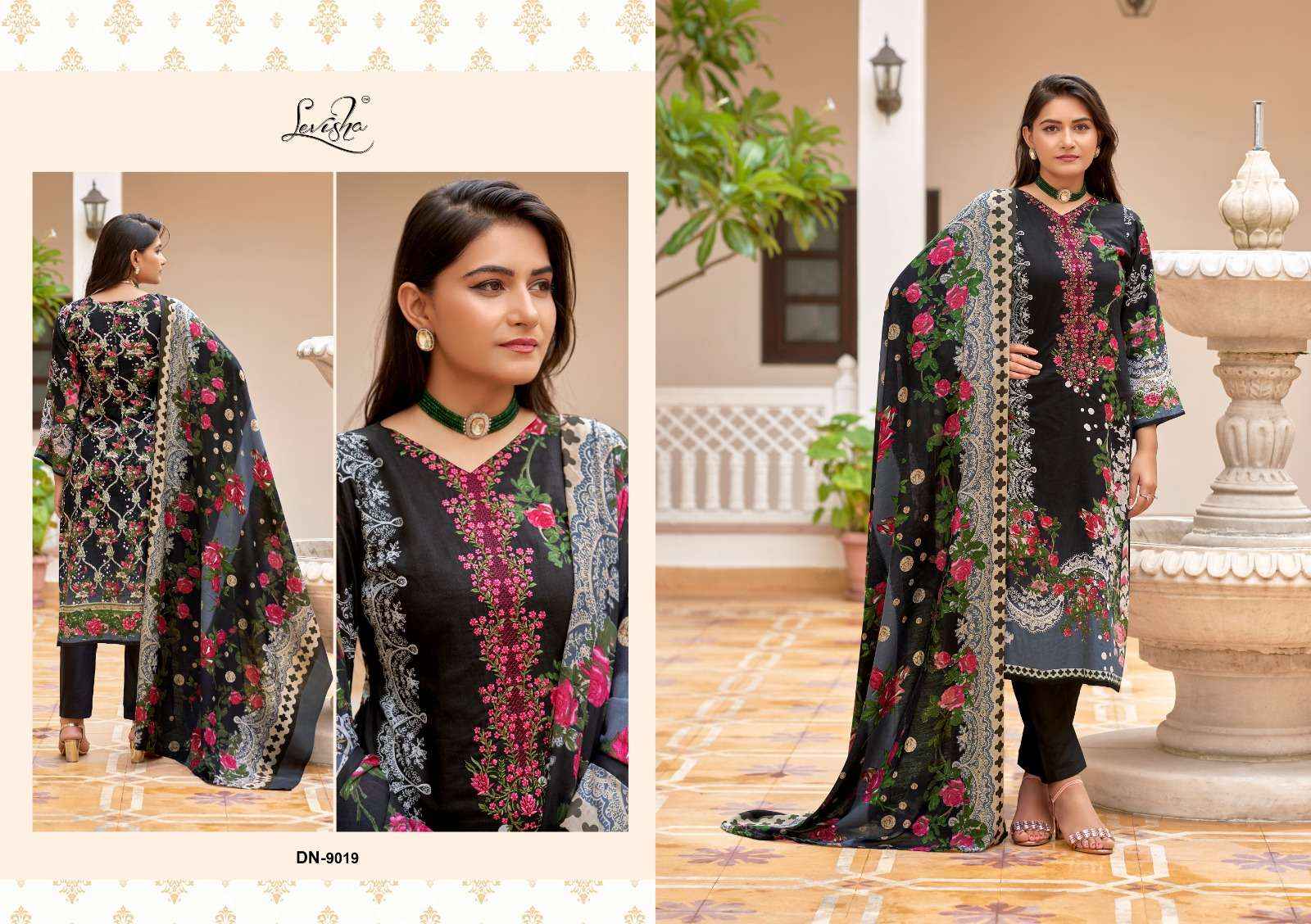 Levisha Naira Nx Vol-9 Cotton Dress Material 8 pcs Catalogue