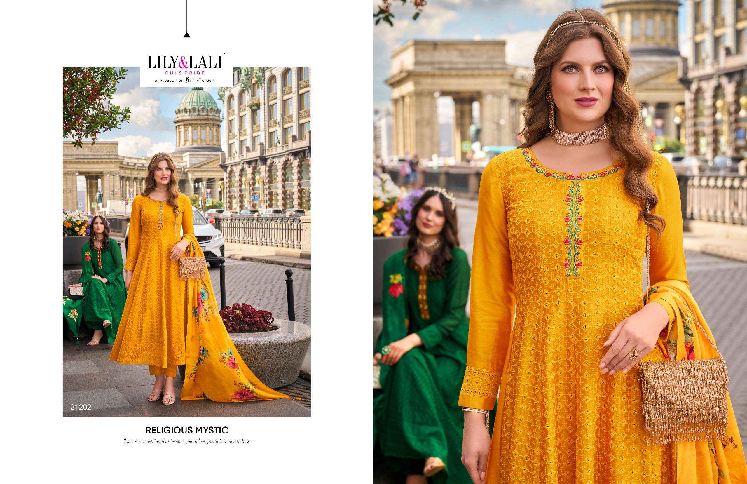 Lily & Lali Alamzeb Cotton Kurti Combo 8 psc Catalogue