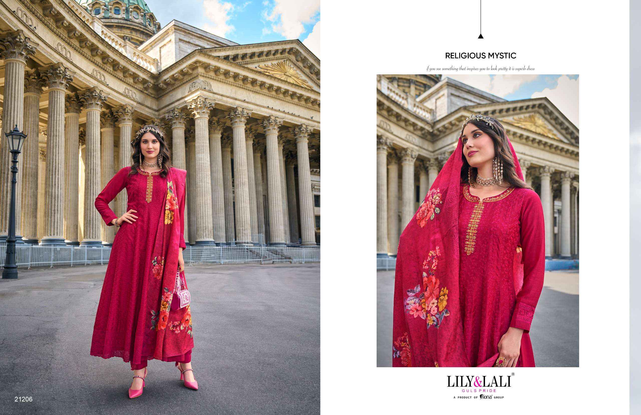 Lily & Lali Alamzeb Cotton Kurti Combo 8 psc Catalogue