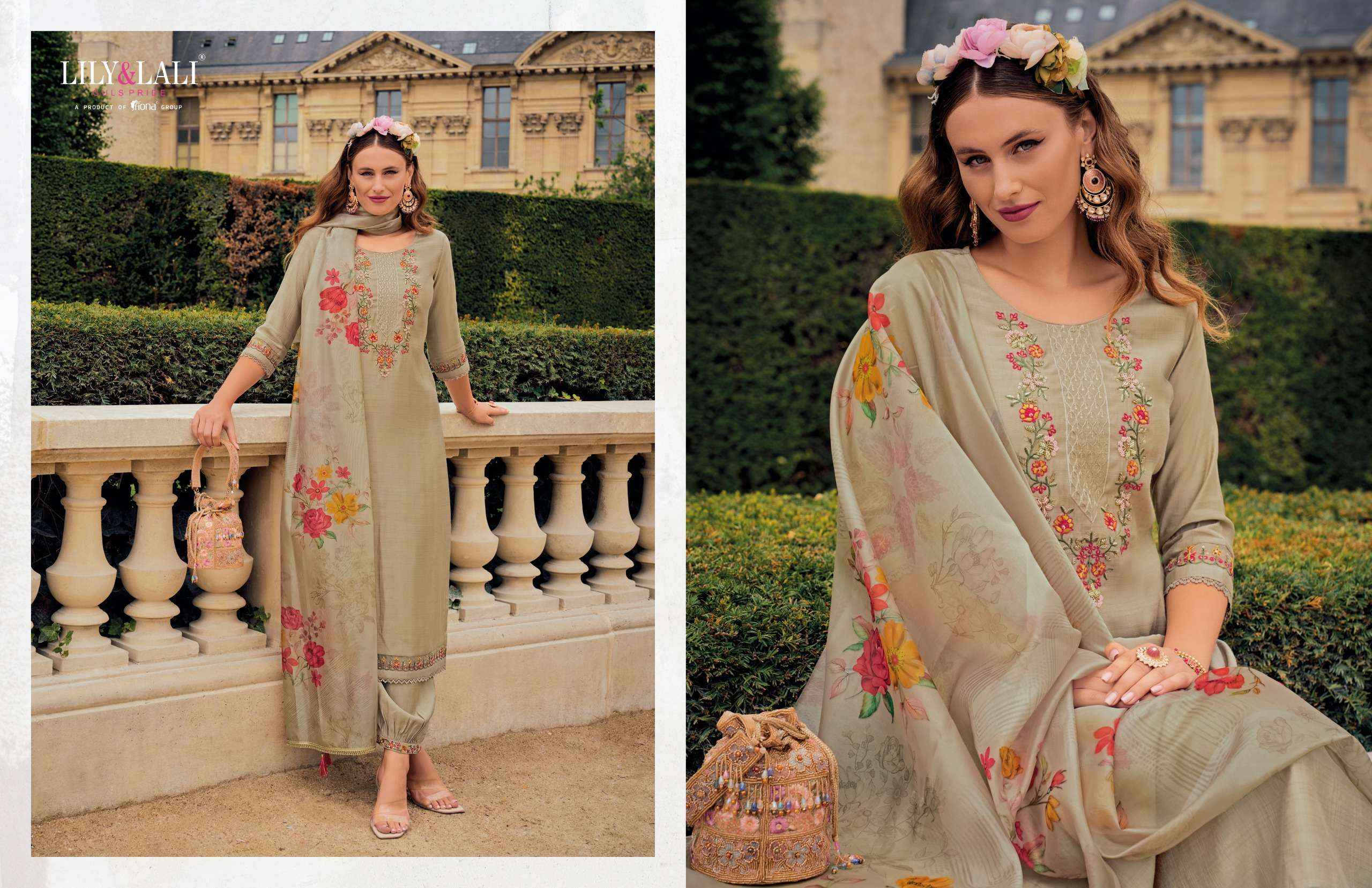 Lily & Lali Khwaish Viscose Silk Kurti Combo 6 pcs Catalogue