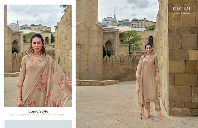 Lily & Lali Mahra Readymade Viscose Dress 6 pcs Catalogue