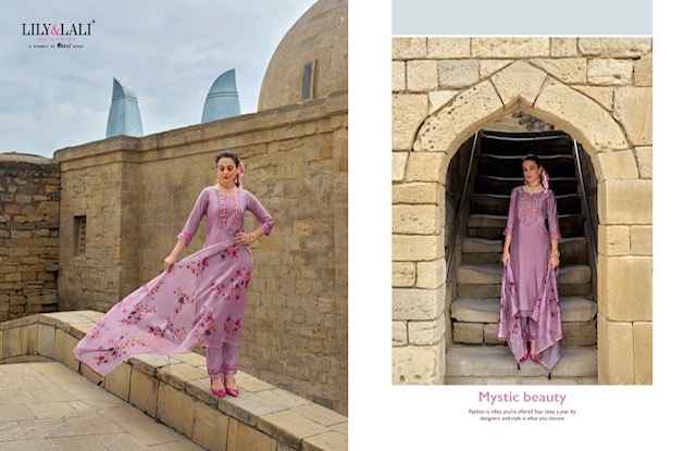 Lily & Lali Mahra Readymade Viscose Dress 6 pcs Catalogue