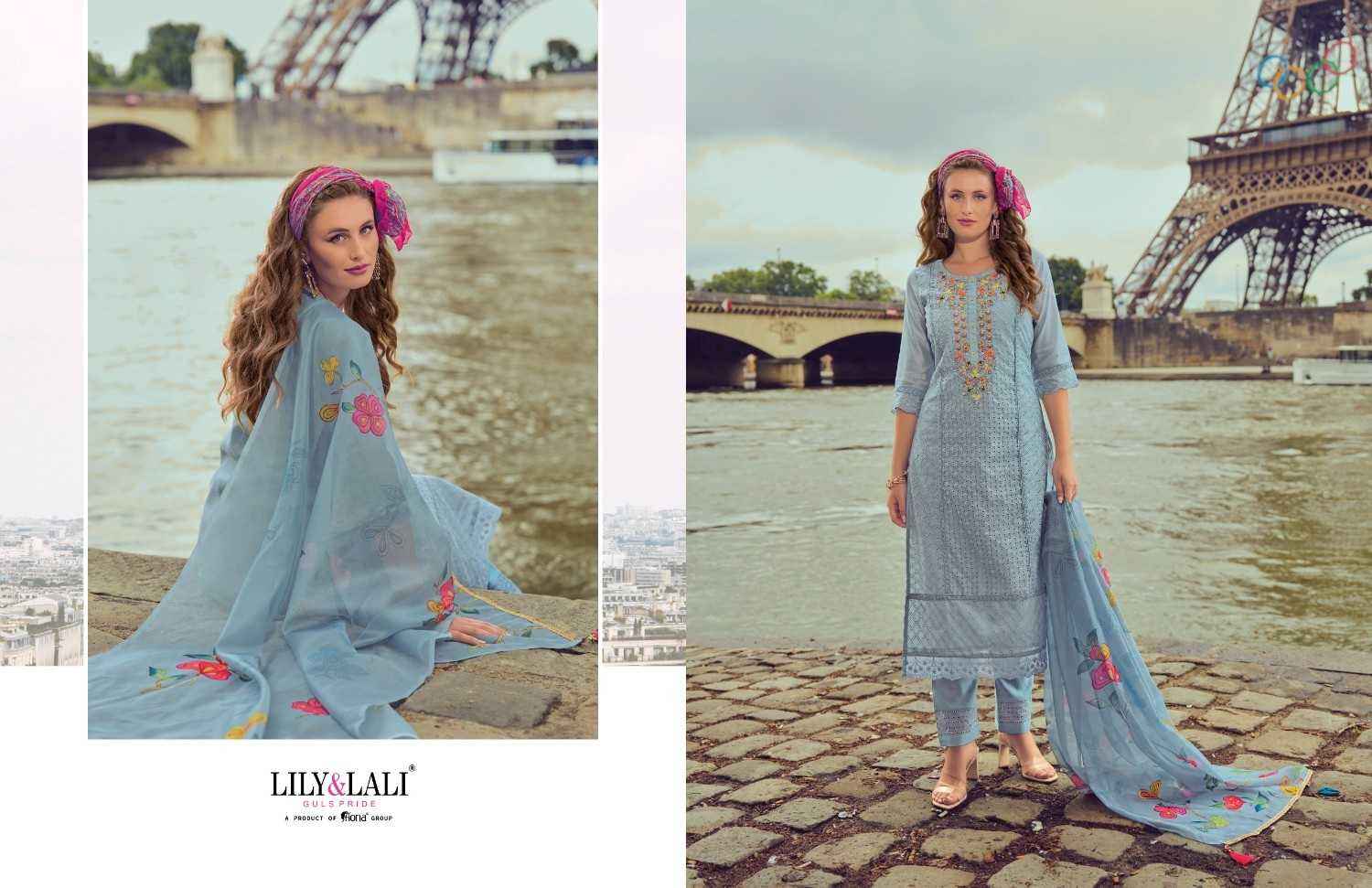 Lily & Lali Nusrat Chanderi Kurti Combo 6 pcs Catalogue