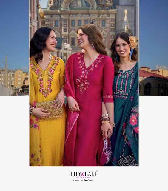 Lily & Lali Srivalli Viscose Kurti Combo 6 pcs Catalogue