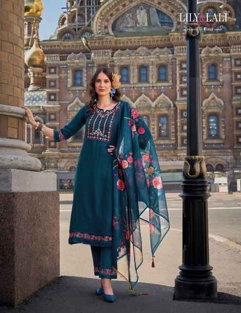 Lily & Lali Srivalli Viscose Kurti Combo 6 pcs Catalogue