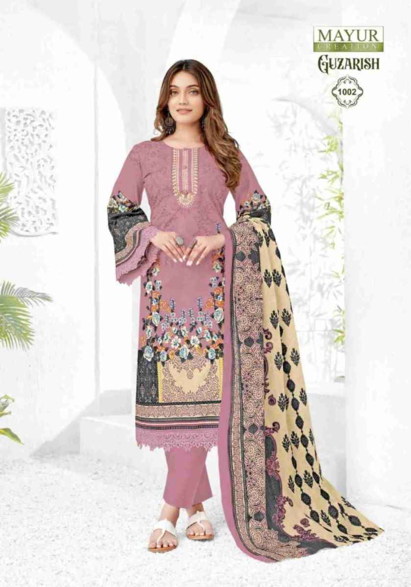 Mayur Creation Guzarish Vol 1 Cotton Dress Material 8 pcs Catalogue