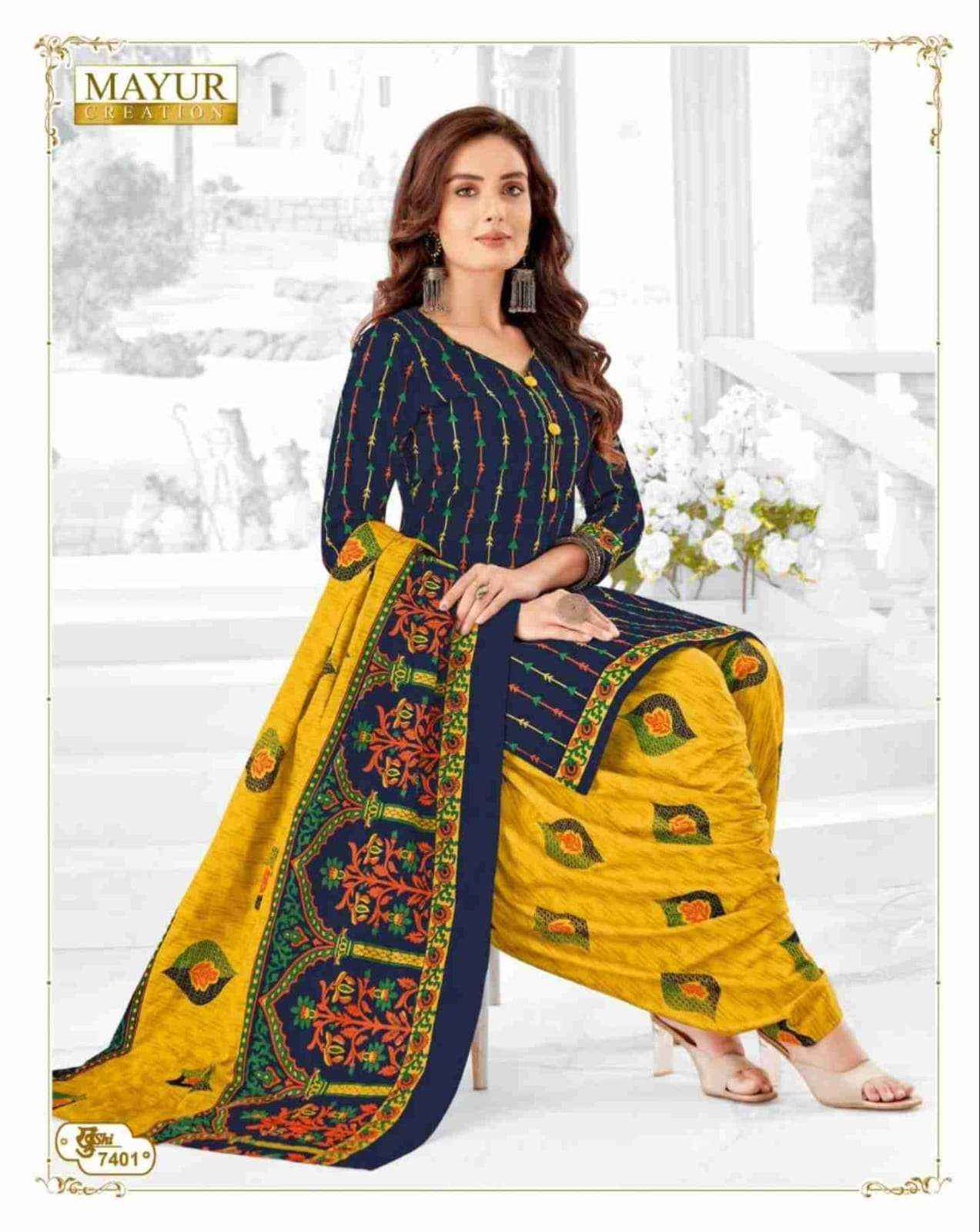 Mayur Creation Khushi Vol 74 Cotton Dress Material 26 pcs Catalogue