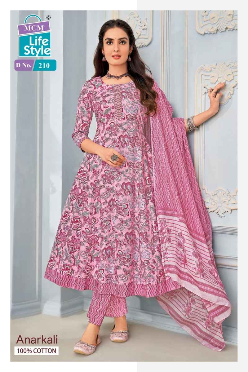 MCM Lifestyle Anarkali Vol 2 Cotton Kurti Combo 10 pcs Catalogue