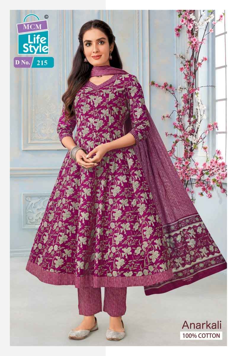 MCM Lifestyle Anarkali Vol 2 Cotton Kurti Combo 10 pcs Catalogue