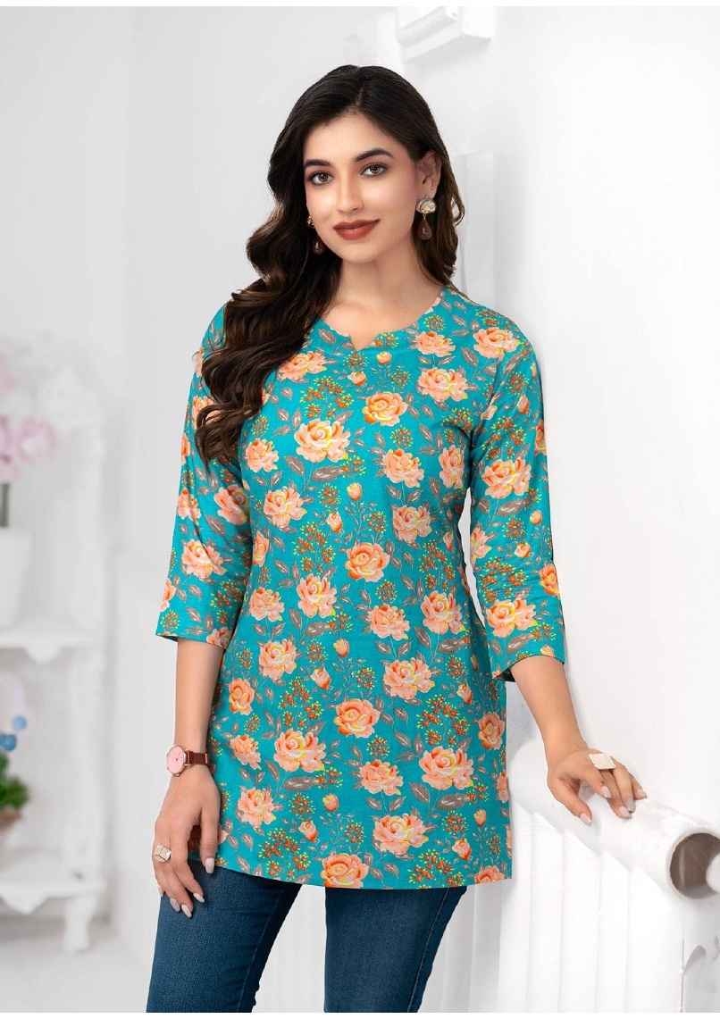 MCM Lifestyle Kashvi Vol 5 Short Cotton Kurti 10 pcs Catalogue