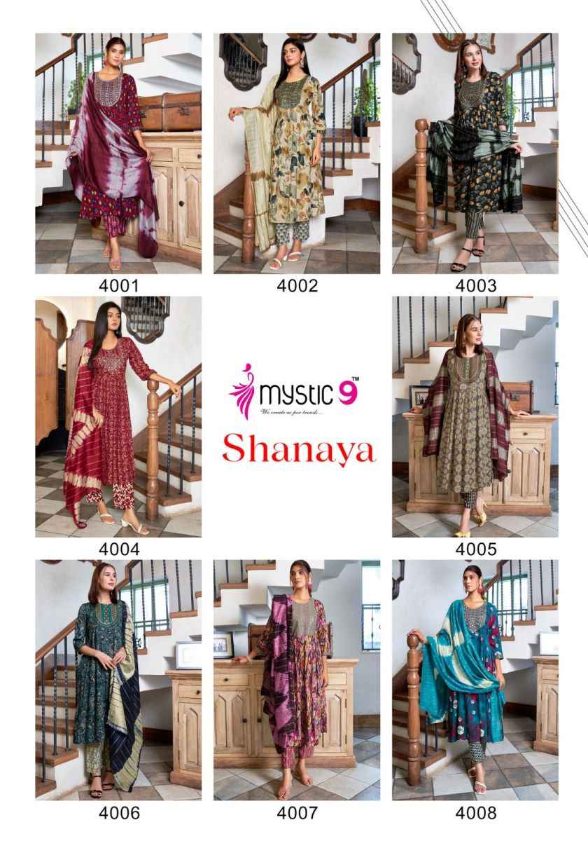 Mystic 9 Shanaya Vol 4 Rayon Kurti Combo Ladies Kurtis In Best Price