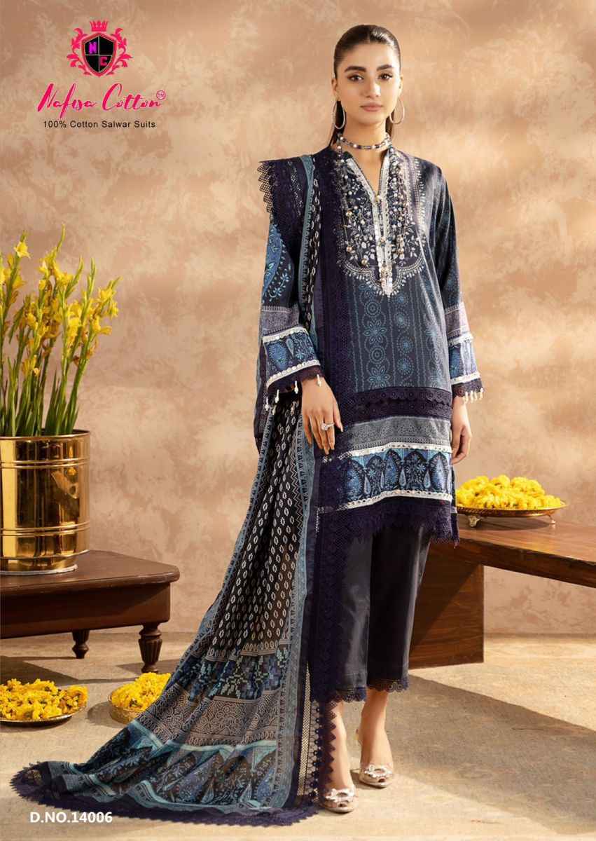Nafisa Cotton Sahil Vol 14 Cotton Dress Material 6 pcs Catalogue