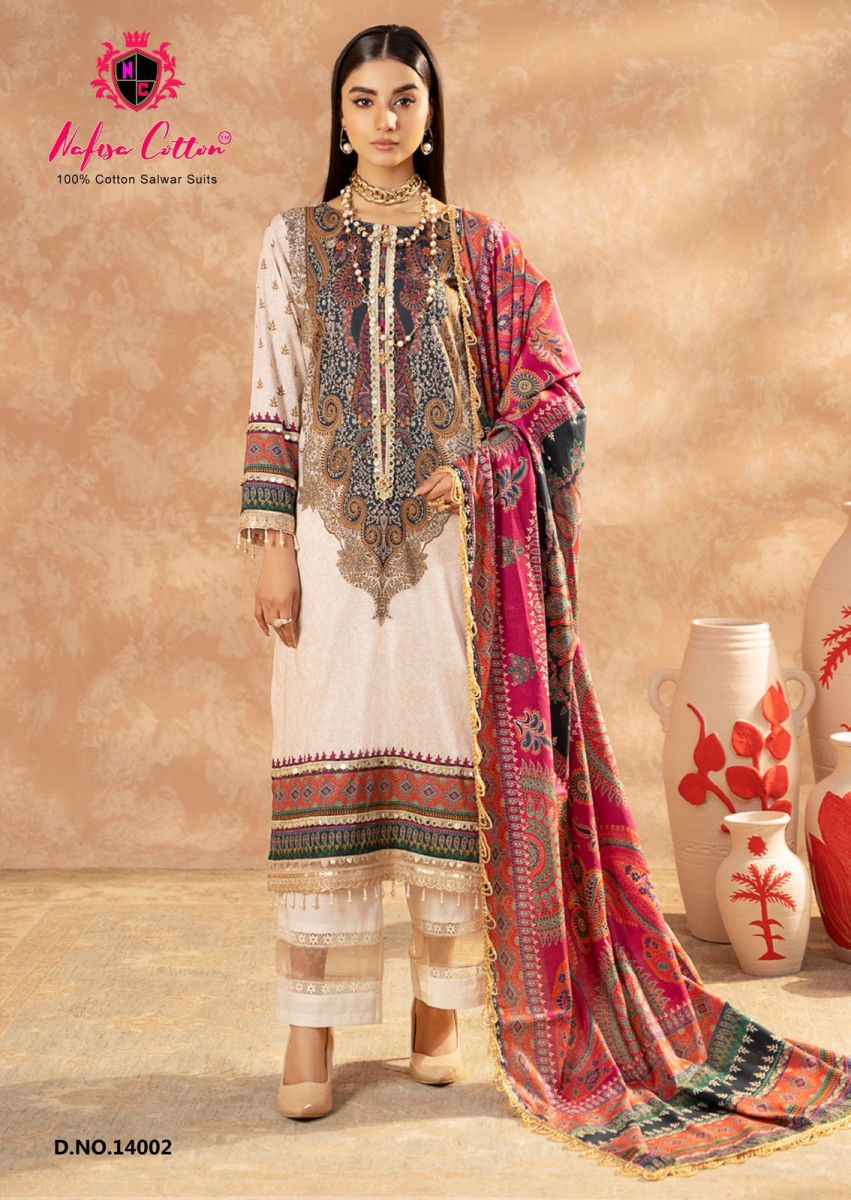 Nafisa Cotton Sahil Vol 14 Cotton Dress Material 6 pcs Catalogue