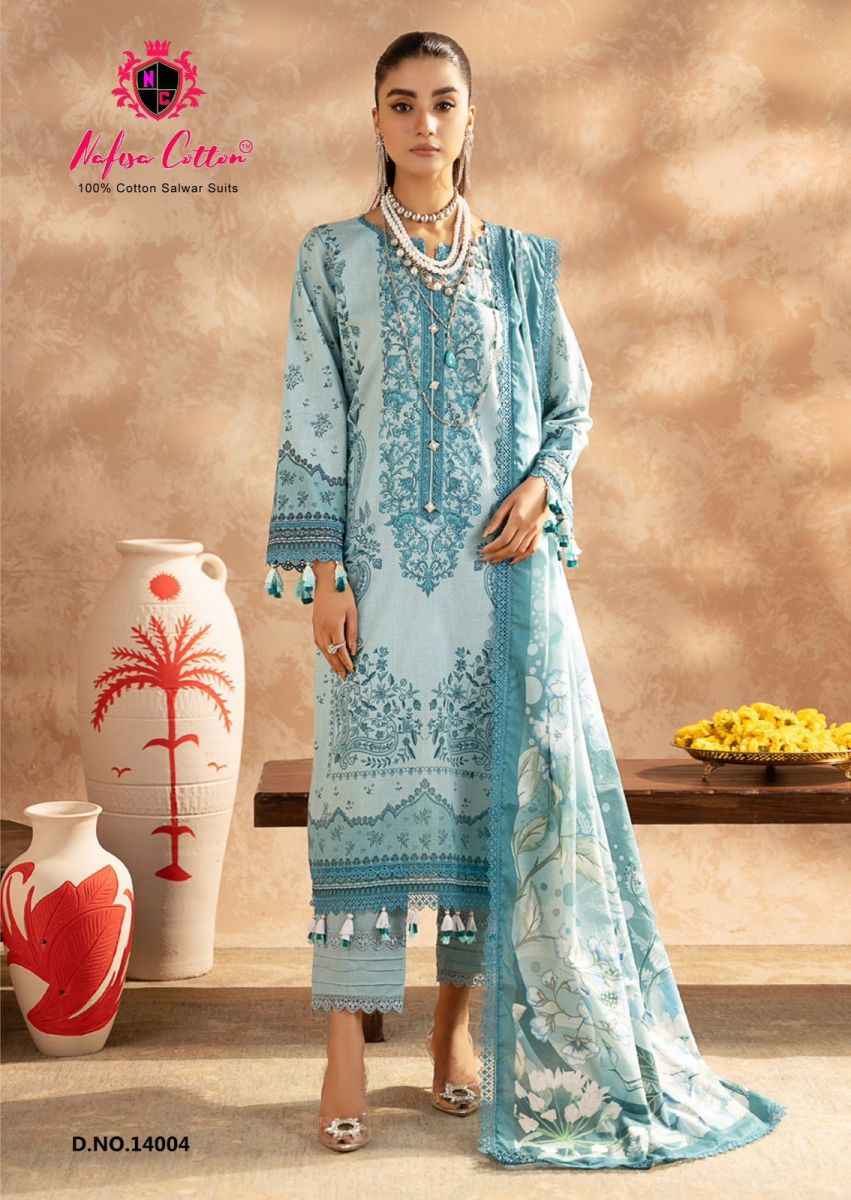 Nafisa Cotton Sahil Vol 14 Cotton Dress Material 6 pcs Catalogue