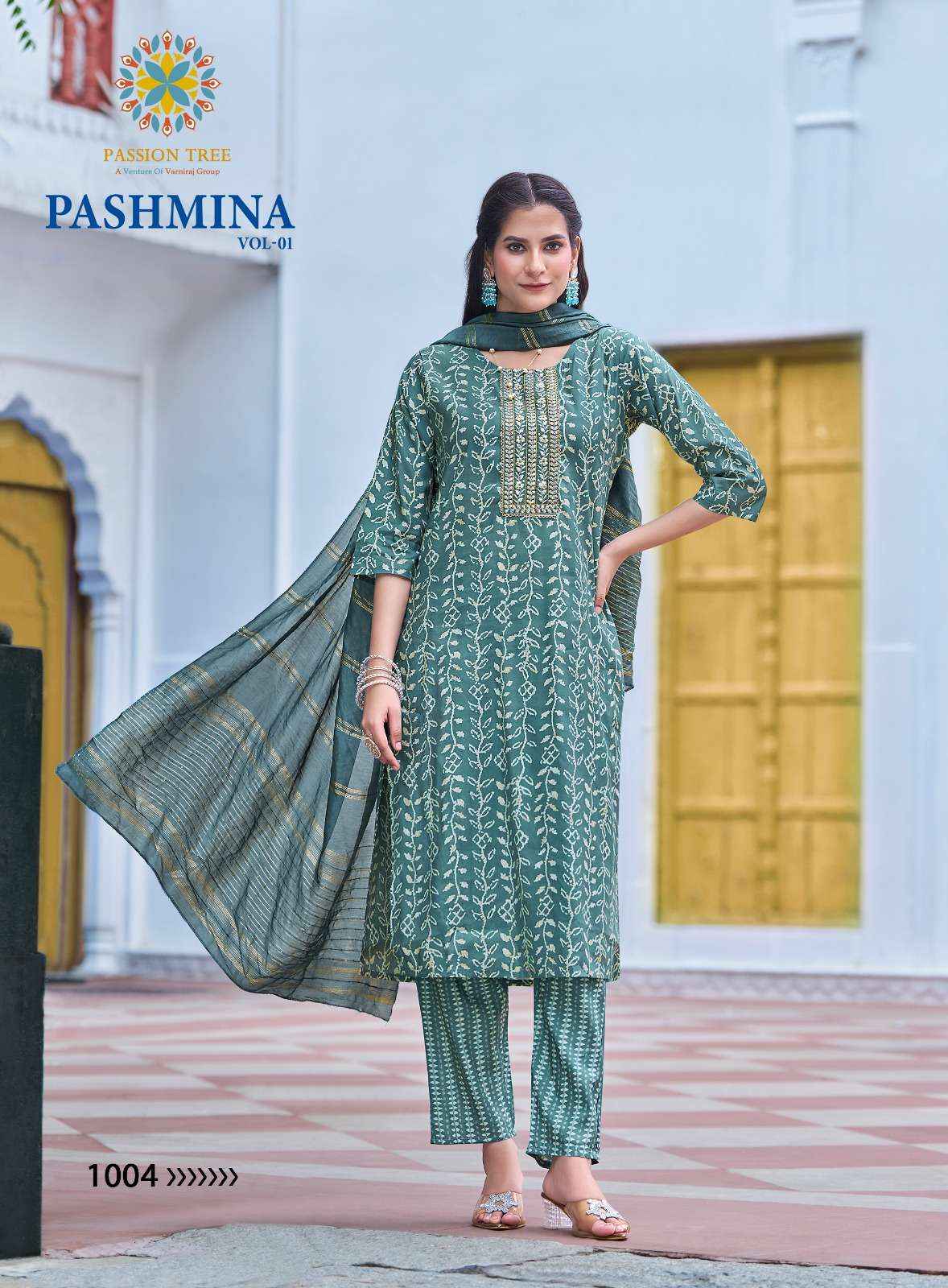 Passion Tree Pashmina Vol 1 Modal Kurti Combo 8 pcs Catalogue