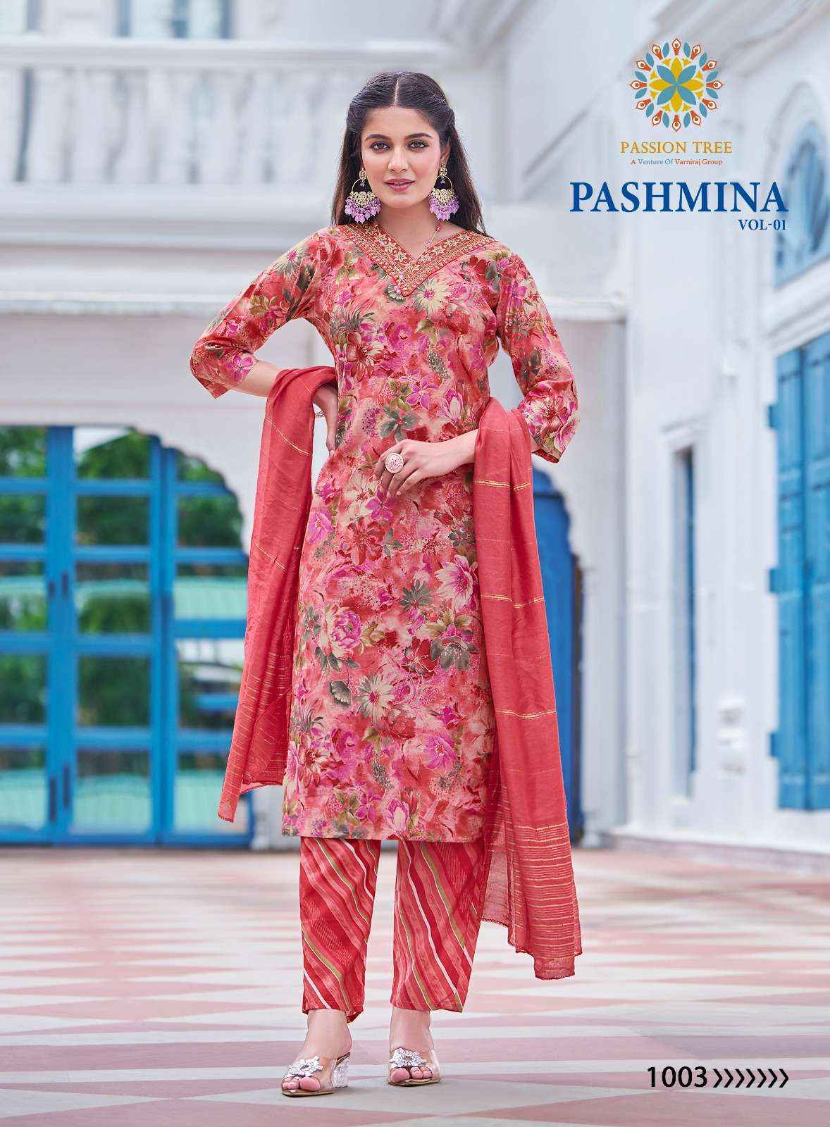 Passion Tree Pashmina Vol 1 Modal Kurti Combo 8 pcs Catalogue