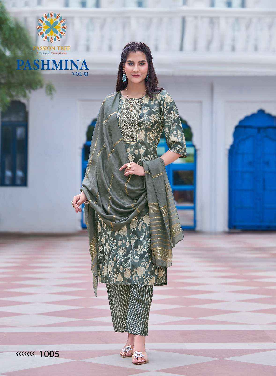 Passion Tree Pashmina Vol 1 Modal Kurti Combo 8 pcs Catalogue