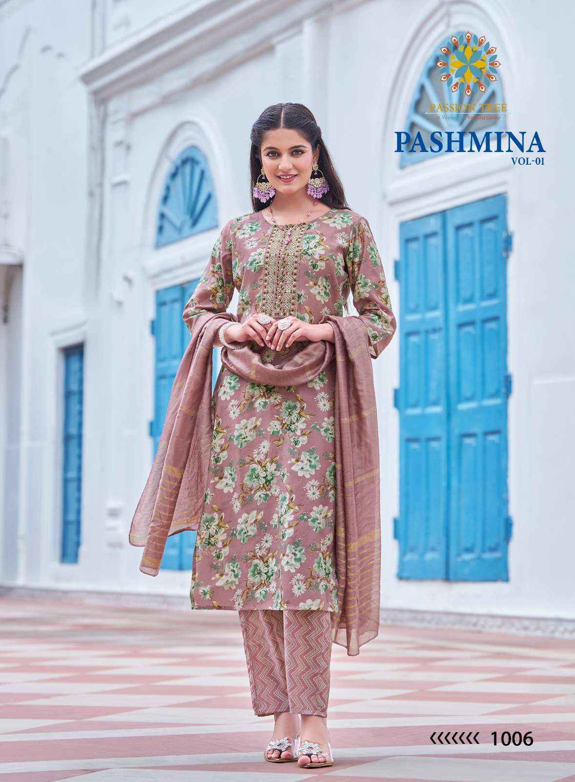 Passion Tree Pashmina Vol 1 Modal Kurti Combo 8 pcs Catalogue