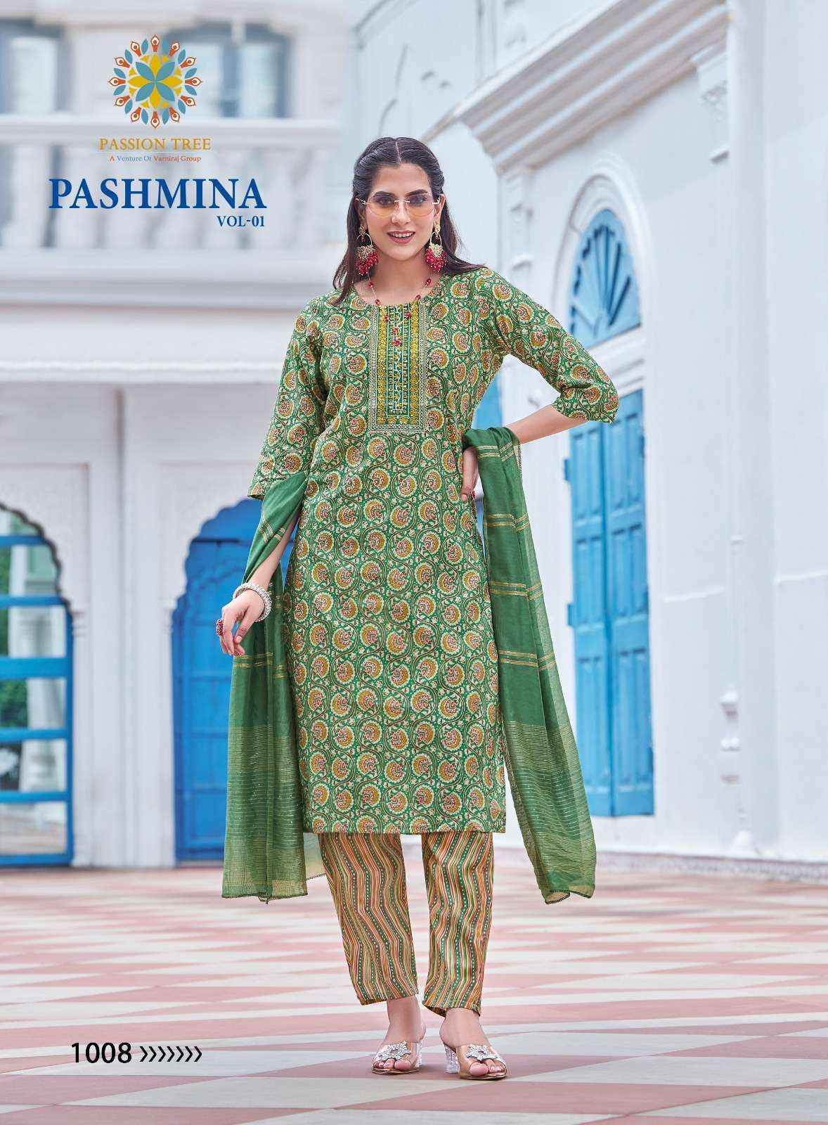 Passion Tree Pashmina Vol 1 Modal Kurti Combo 8 pcs Catalogue