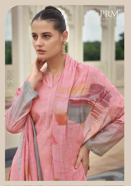 PRM Trendz Eknoor Musline Silk Dress Material 6 pcs Catalogue