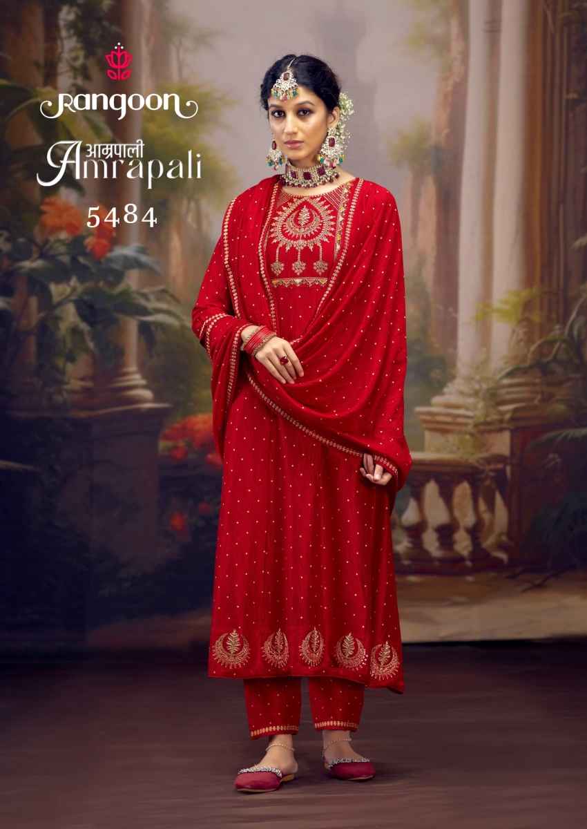 Rangoon Amrapali Silk Kurti Combo 4 pcs Catalogue