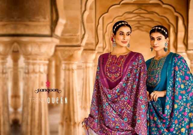 Rangoon Kaveri Viscose Kurti Combo 6 pcs Catalogue