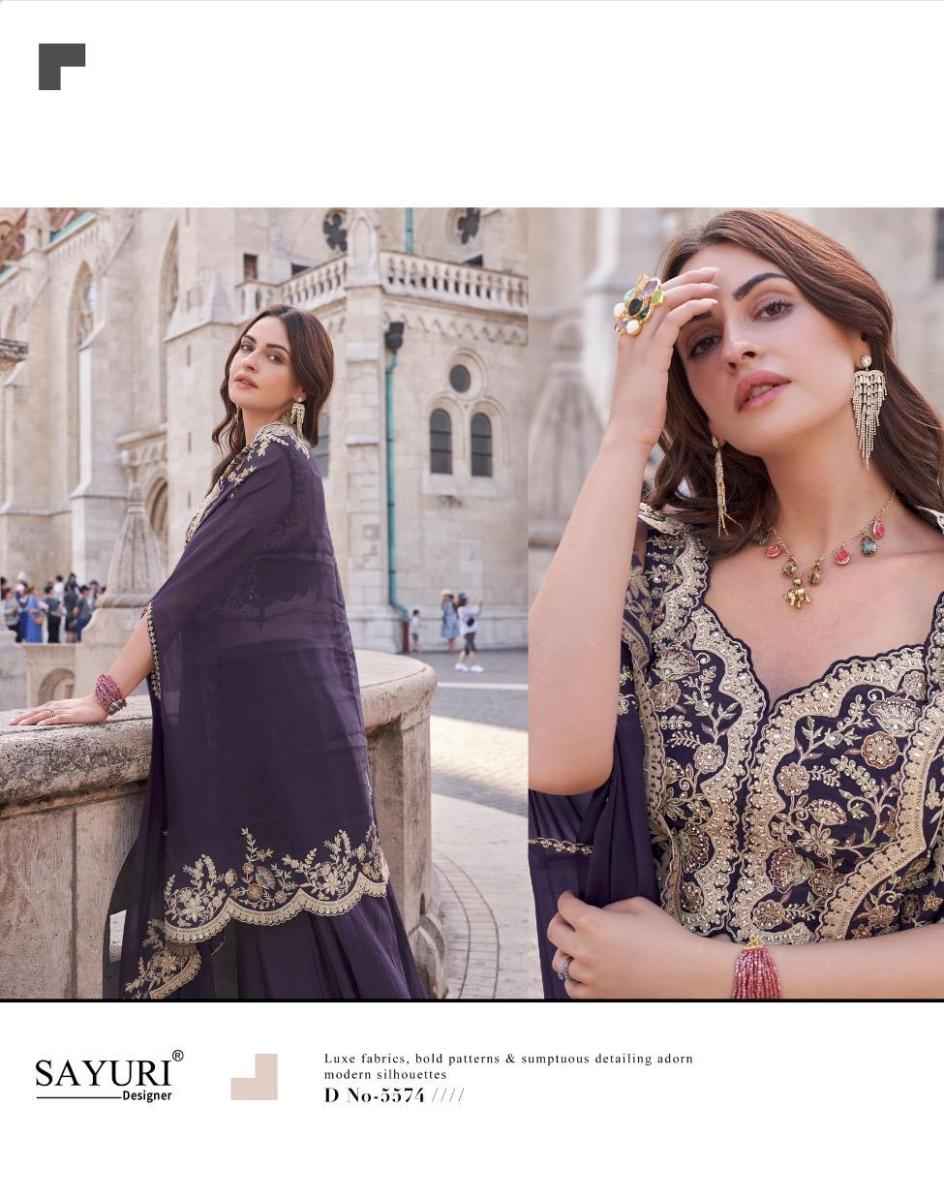 Sayuri Designer Jannat Readymade Silk Dress 3 pcs Catalogue