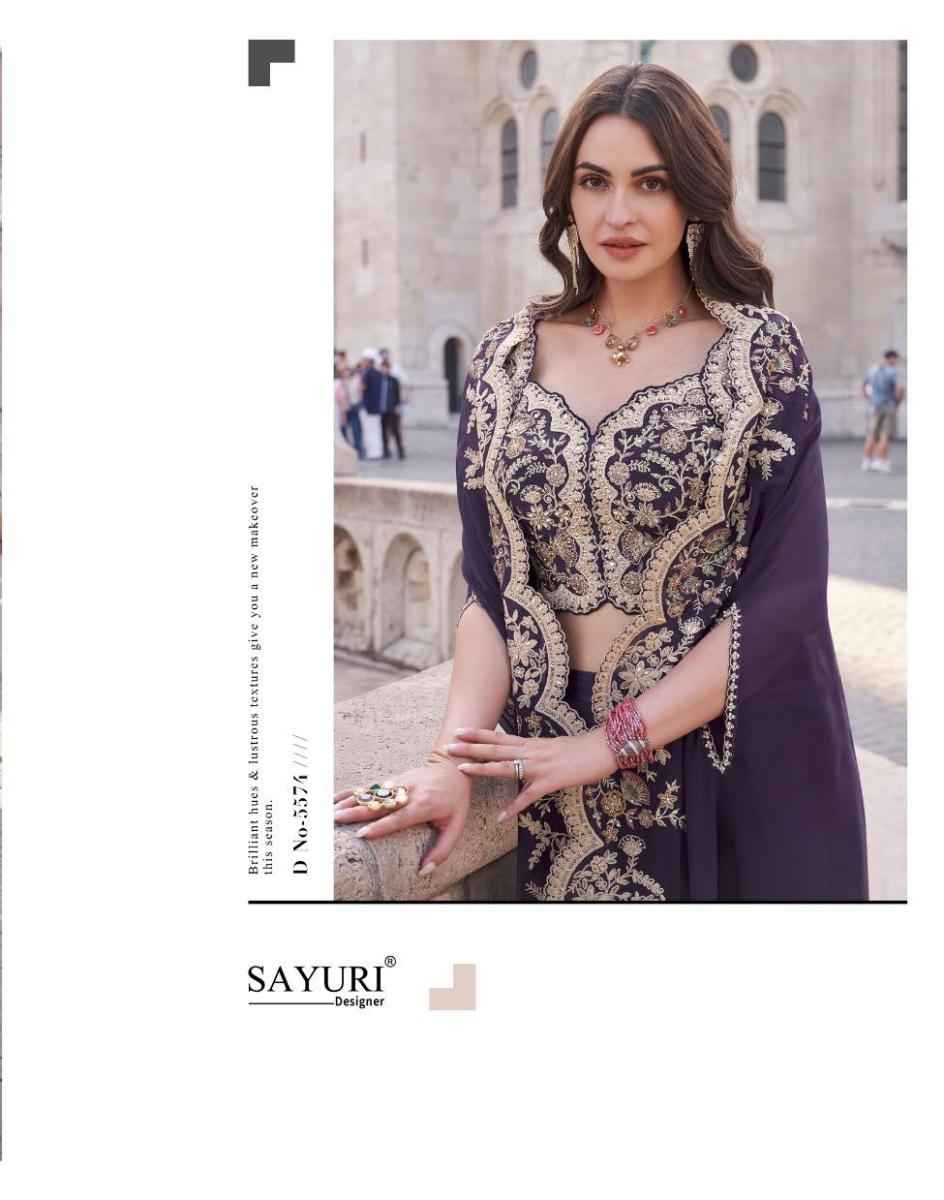 Sayuri Designer Jannat Readymade Silk Dress 3 pcs Catalogue