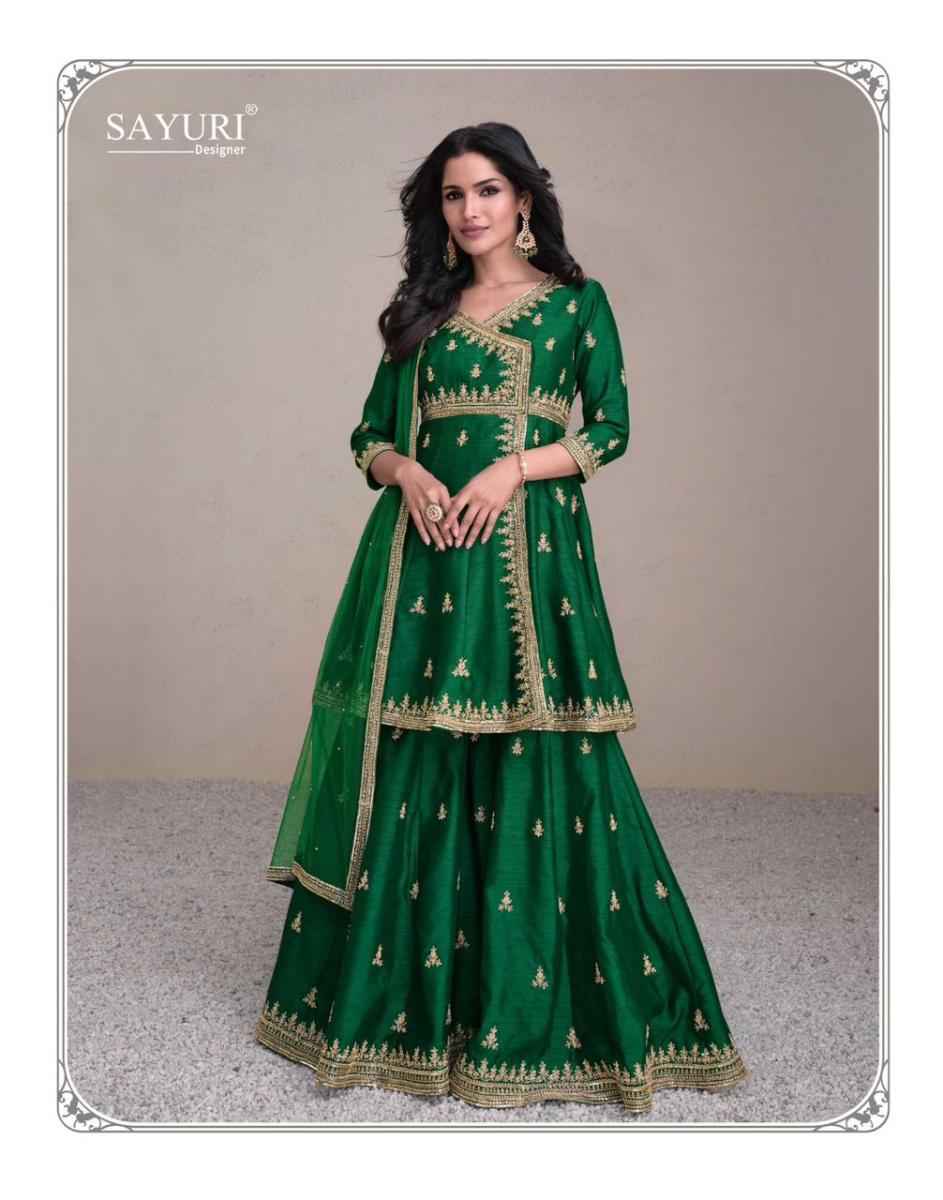 Sayuri Designer Jashn Readymade Silk Dress 3 pcs Catalogue