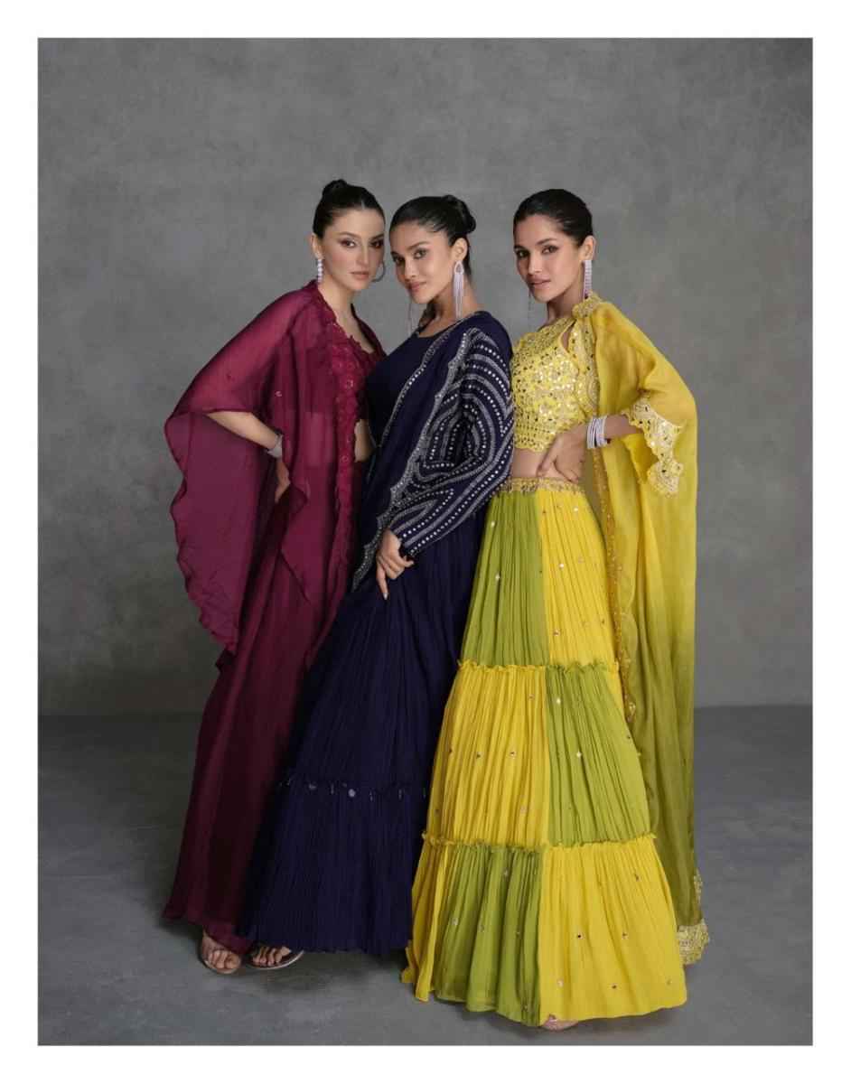 Sayuri Designer Jugni Readymade Organza Dress 3 pcs Catalogue