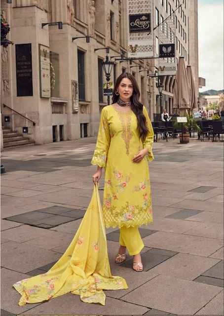The Hermitage Shop Aayka Cotton Dress Material Ladies Clothing Store Online