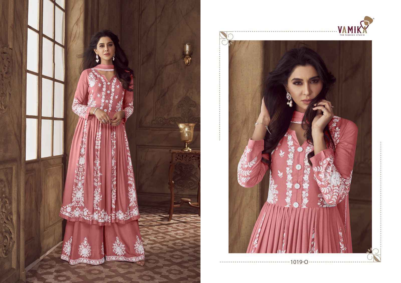 Vamika Lakhnavi Vol 4 Silver Coin Rayon Kurti Combo 5 pcs Catalogue