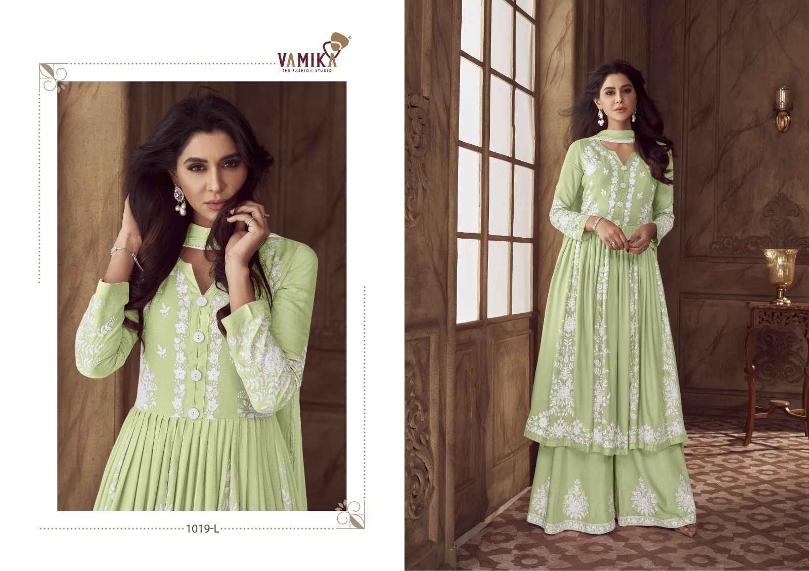Vamika Lakhnavi Vol 4 Silver Coin Rayon Kurti Combo 5 pcs Catalogue