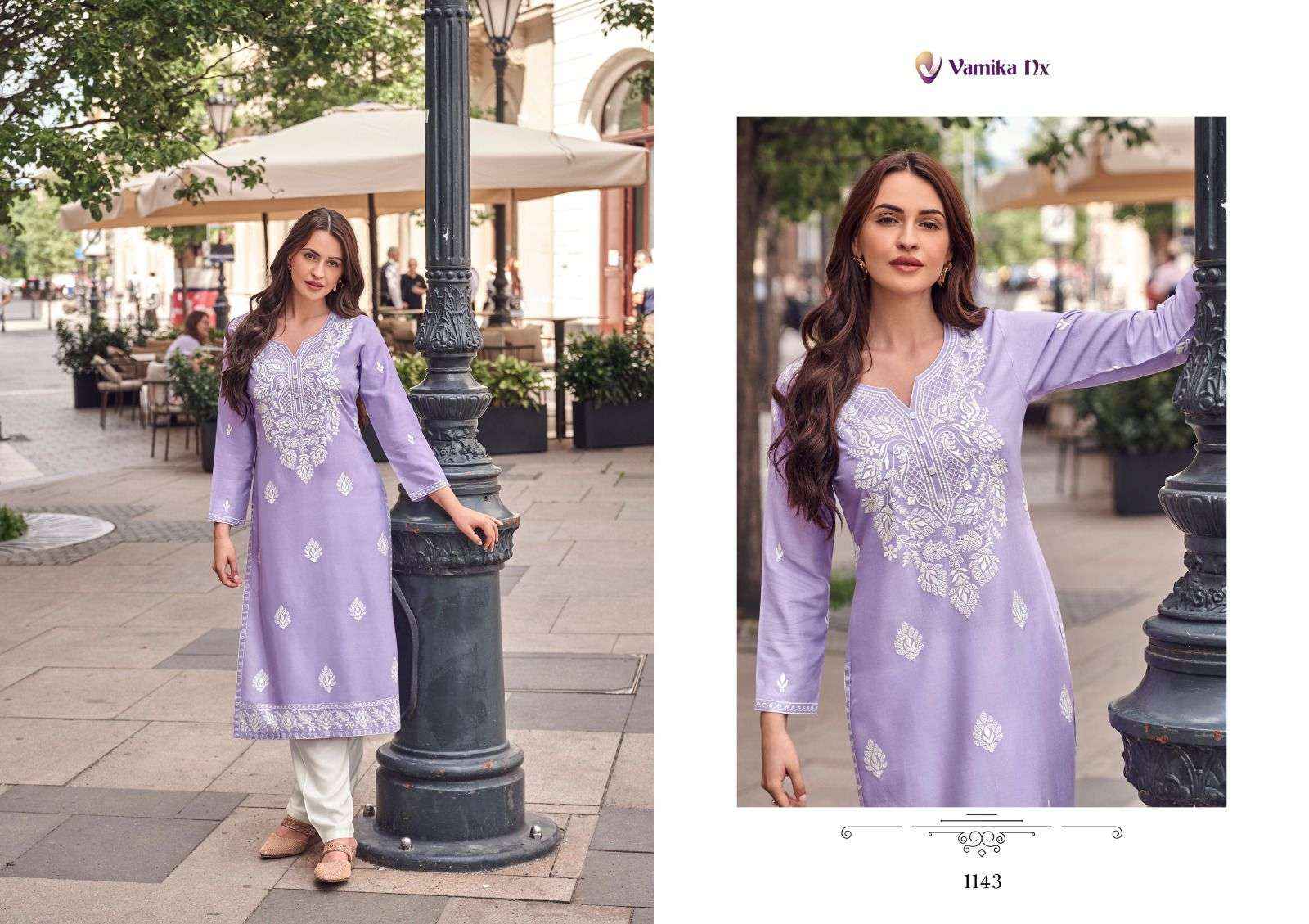 Vamika NX Rooh Vol-8 Rayon Viscose Kurti 6 pcs Catalogue