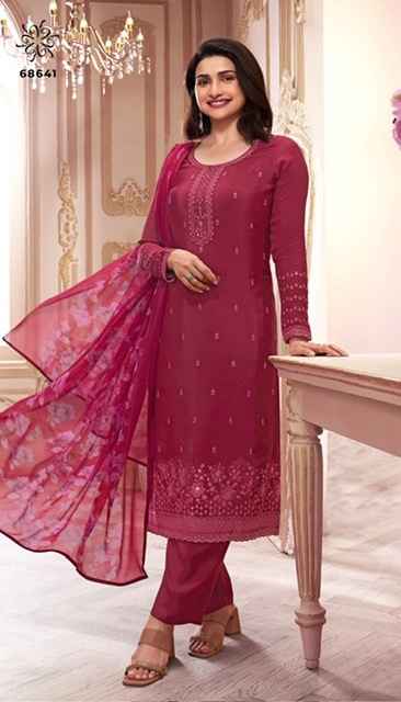Vinay Fashion Royal Crepe 46 Crepe Dress Material 8 pcs Catalogue