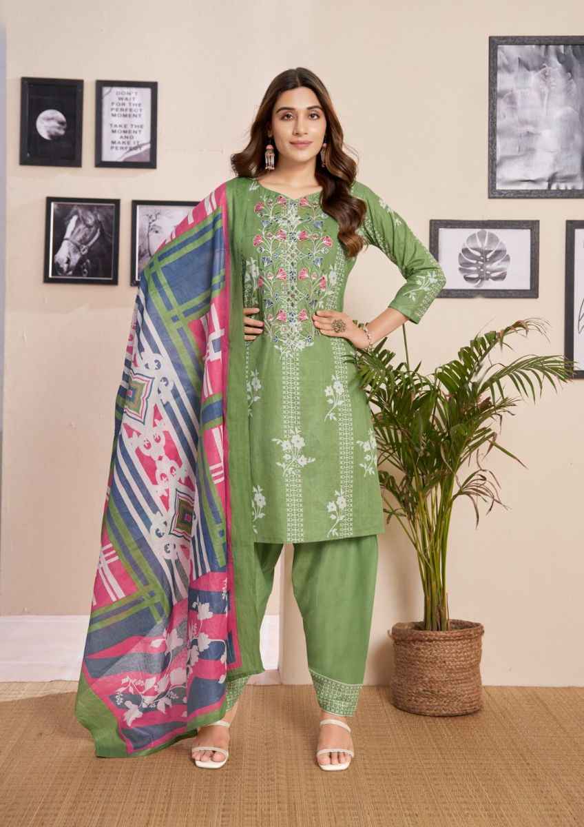 Yashika Trends Simayaa Cotton Dress Material 6 pcs Catalogue