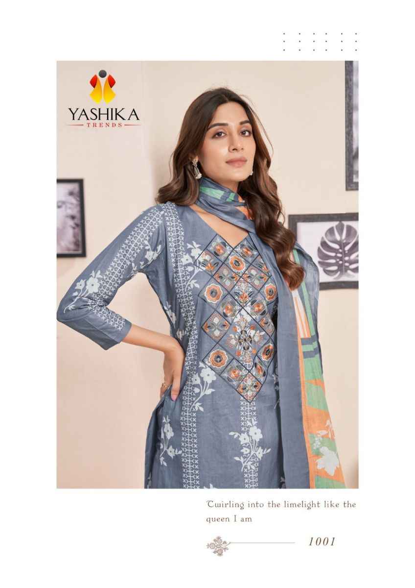 Yashika Trends Simayaa Cotton Dress Material 6 pcs Catalogue