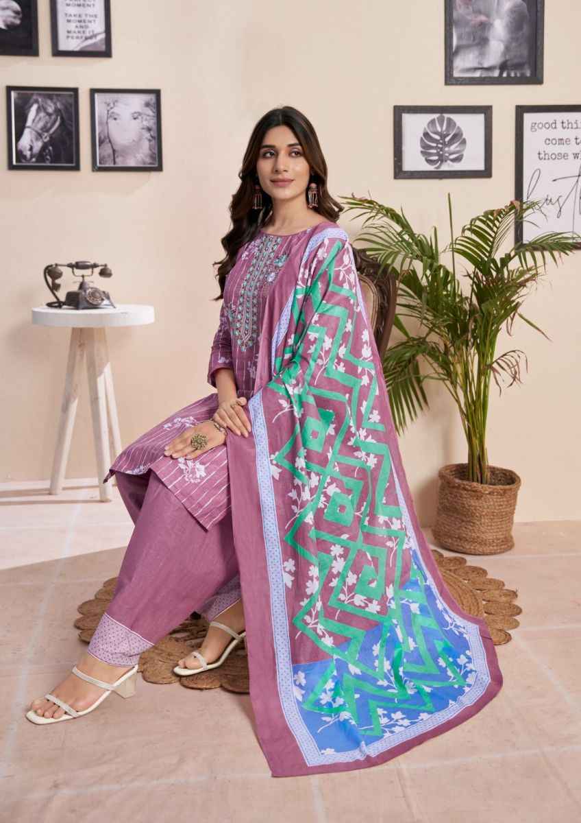 Yashika Trends Simayaa Cotton Dress Material 6 pcs Catalogue