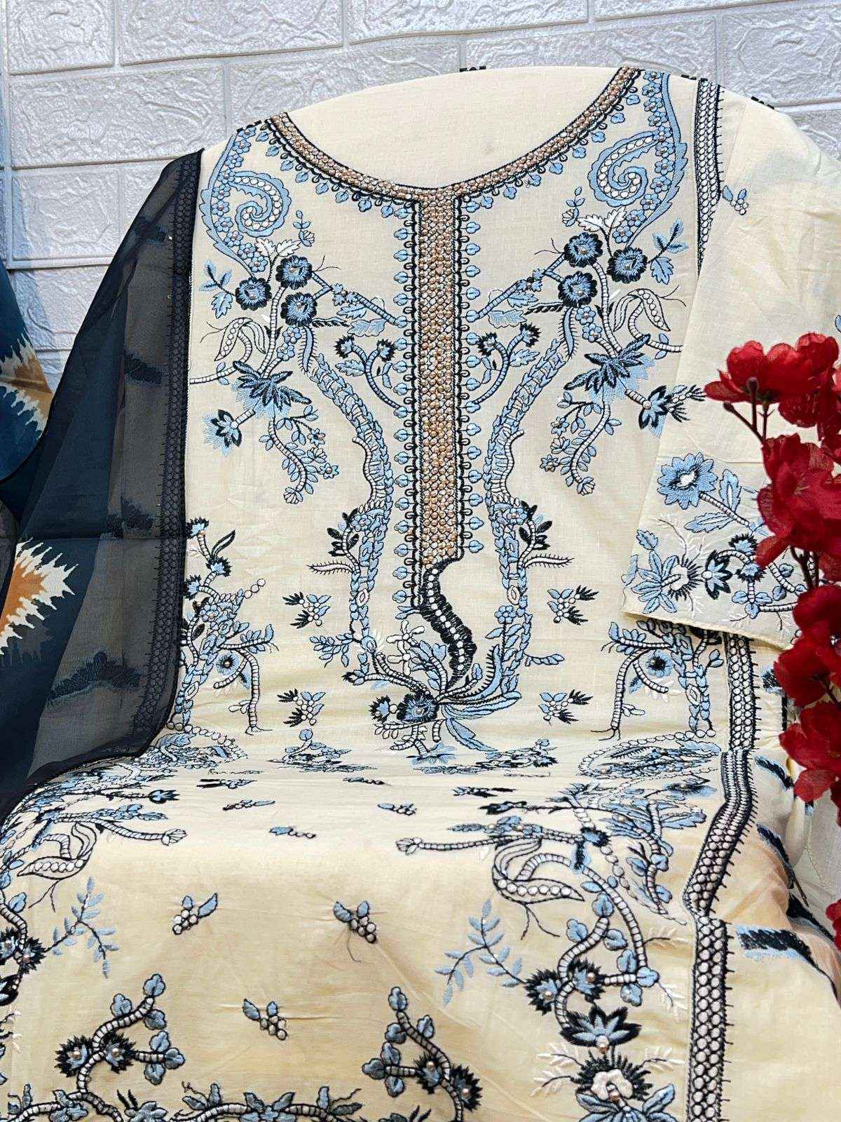Zaha Inara Vol 1 Cotton Dress Material 5 pcs Catalogue