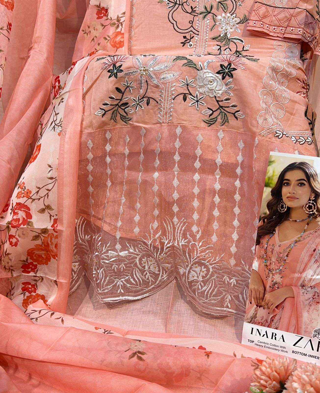 Zaha Inara Vol 1 Cotton Dress Material 5 pcs Catalogue