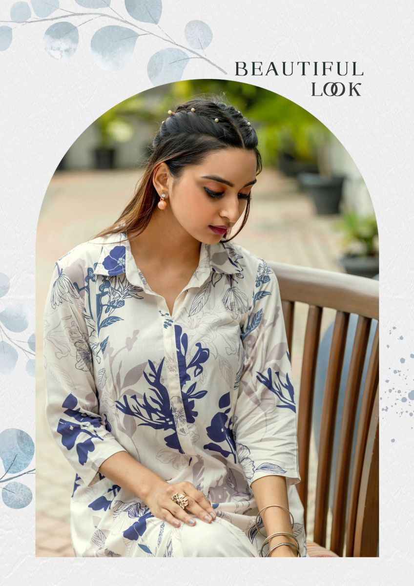 Zoori Alexa Rayon Co Ord Set 4 pcs Catalogue