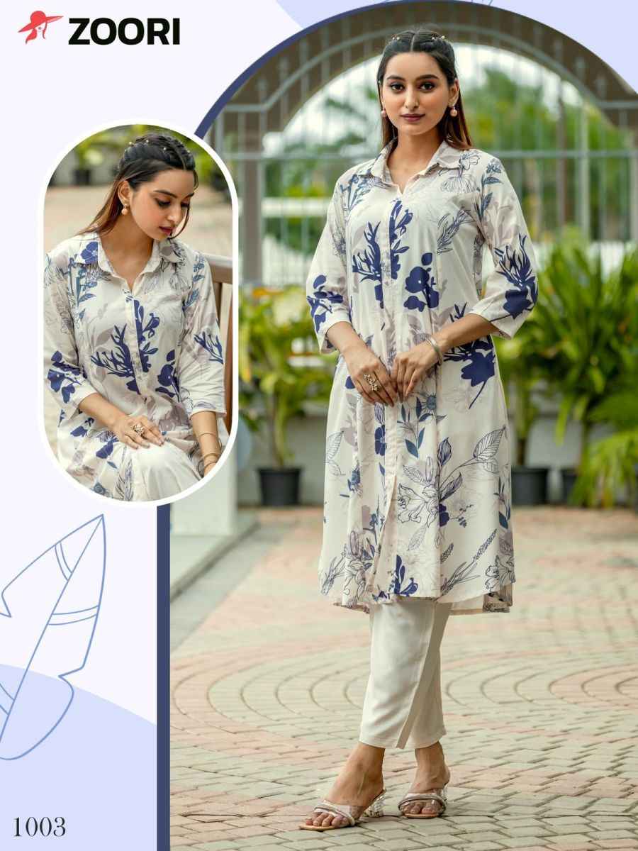 Zoori Alexa Rayon Co Ord Set 4 pcs Catalogue